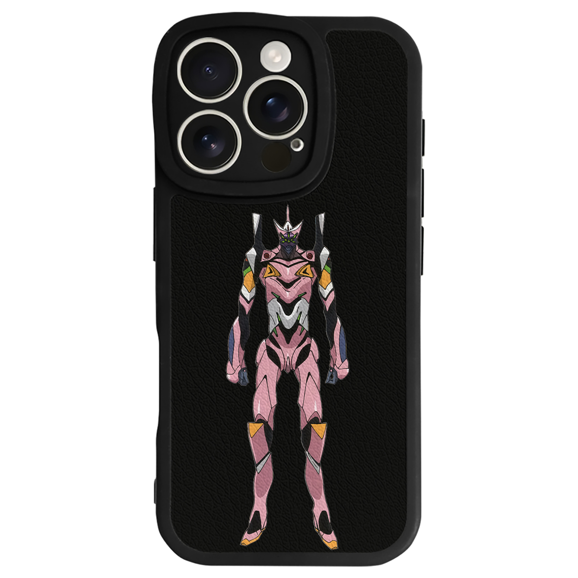 （画像用） EVA 新世紀エヴァンゲリオン 【iPhone 16シリーズ対応】シリコンスマホケース（レザー調） 材質：シリコン